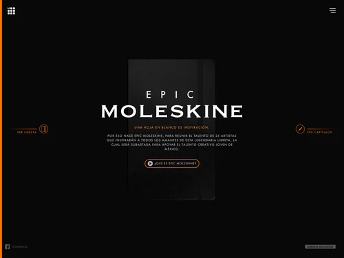 「Epic Moleskine」のキャプチャ画像