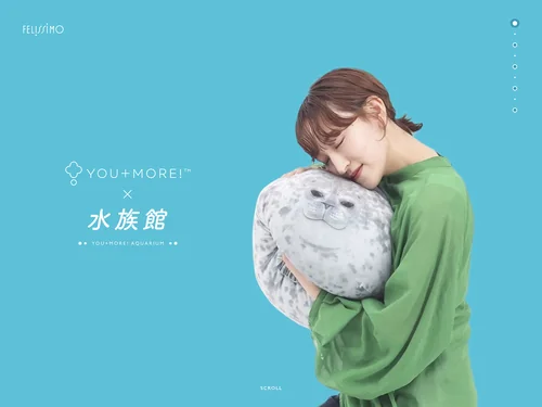 「YOU+MORE!×水族館｜フェリシモ」のキャプチャ画像