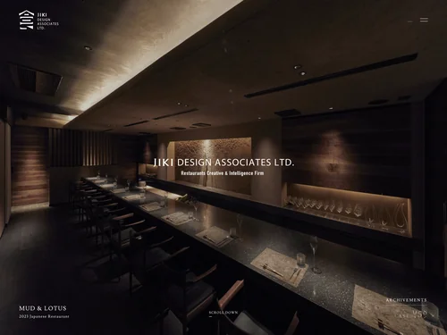 「JIKI Design Associates Ltd.」のキャプチャ画像
