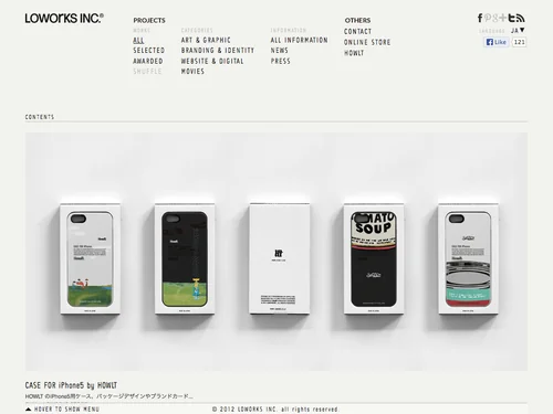 「LOWORKS INC.」のキャプチャ画像