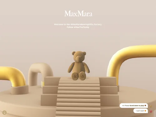 「#MAXMARABEARINGGIFTS | Gift Ideas Collection | Max Mara」のキャプチャ画像