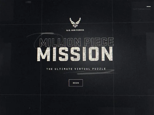 「USAF Million Piece Mission」のキャプチャ画像