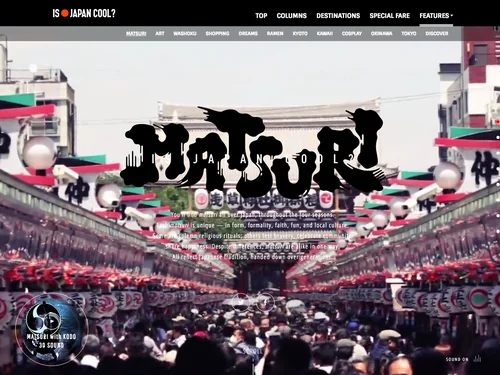 「JC MATSURI | IS JAPAN COOL?」のキャプチャ画像