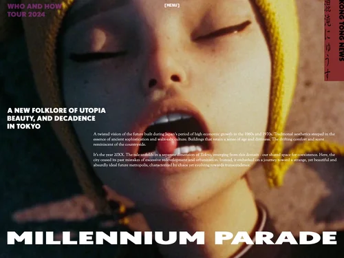「MILLENNIUM PARADE」のキャプチャ画像
