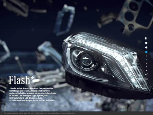 「Mercedes-Benz – Die neue A-Klasse – 2012」のキャプチャ画像