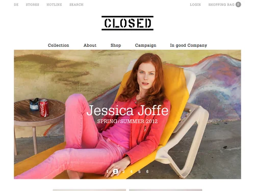 「Closed | The Original Product」のキャプチャ画像
