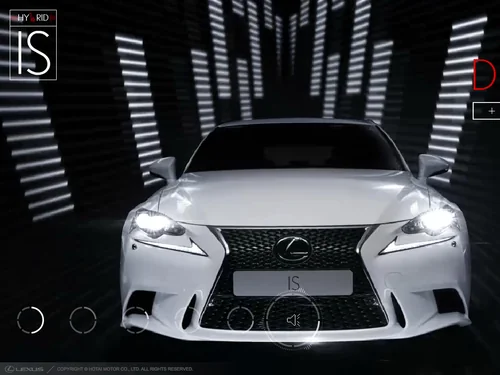 「LEXUS ALL NEW IS 我形我速」のキャプチャ画像