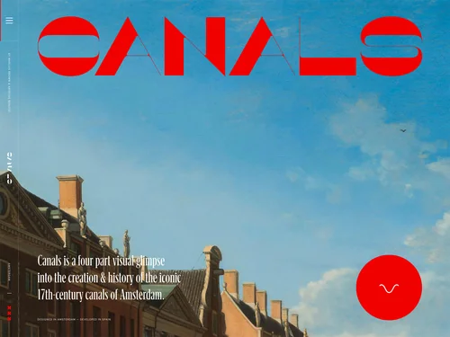 「CANALS — By Marcus Brown &amp; Aristide Benoist」のキャプチャ画像