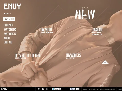 「ENVY / First Row Collection」のキャプチャ画像