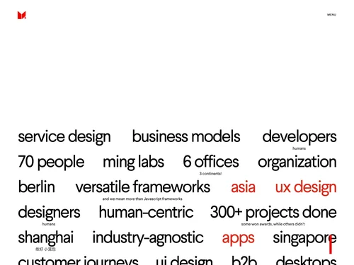 「MING Labs」のキャプチャ画像