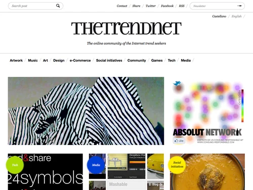 「TheTrendNet」のキャプチャ画像