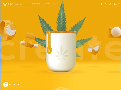 「MA True Cannabis: CBD Flowers &amp; Pre-Rolled Joints」のキャプチャ画像