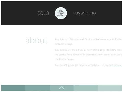 「Ruy Adorno - Senior web developer Portfolio」のキャプチャ画像