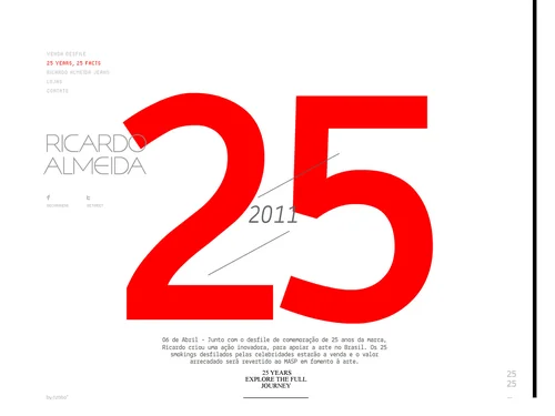 「Ricardo Almeida - 25 anos」のキャプチャ画像