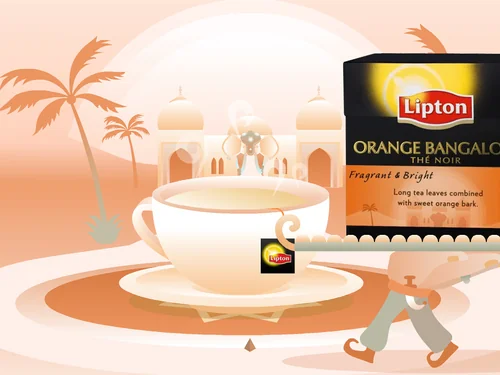 「Lipton Infinite Trip」のキャプチャ画像