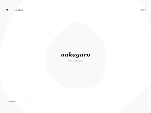 「nakaguro ・ 石川県金沢市のブランディングデザイン ナカグロ」のキャプチャ画像