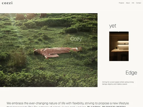 「cozzi.inc」のキャプチャ画像