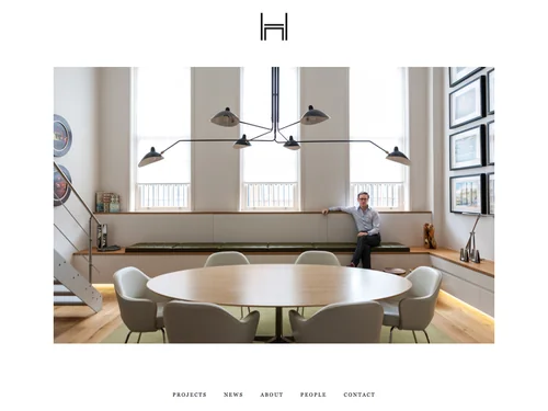 「Daniel Hopwood | Architectural and Interior Design | London, UK」のキャプチャ画像