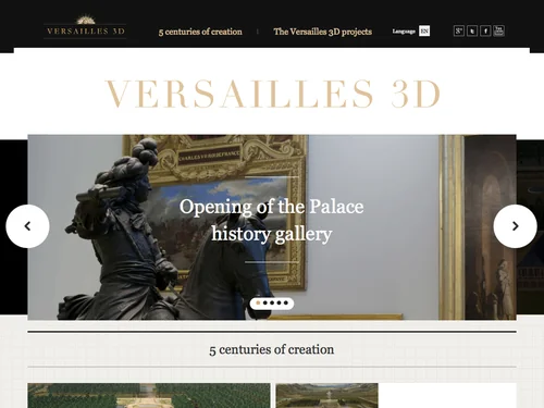 「Versailles 3d」のキャプチャ画像